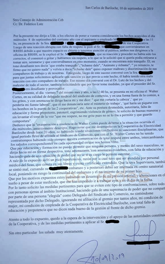 Dirigente del Gremio de Comercio 