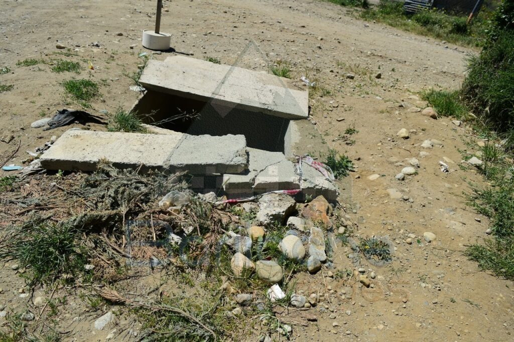 Pluviales destapados en el Barrio Arrayanes