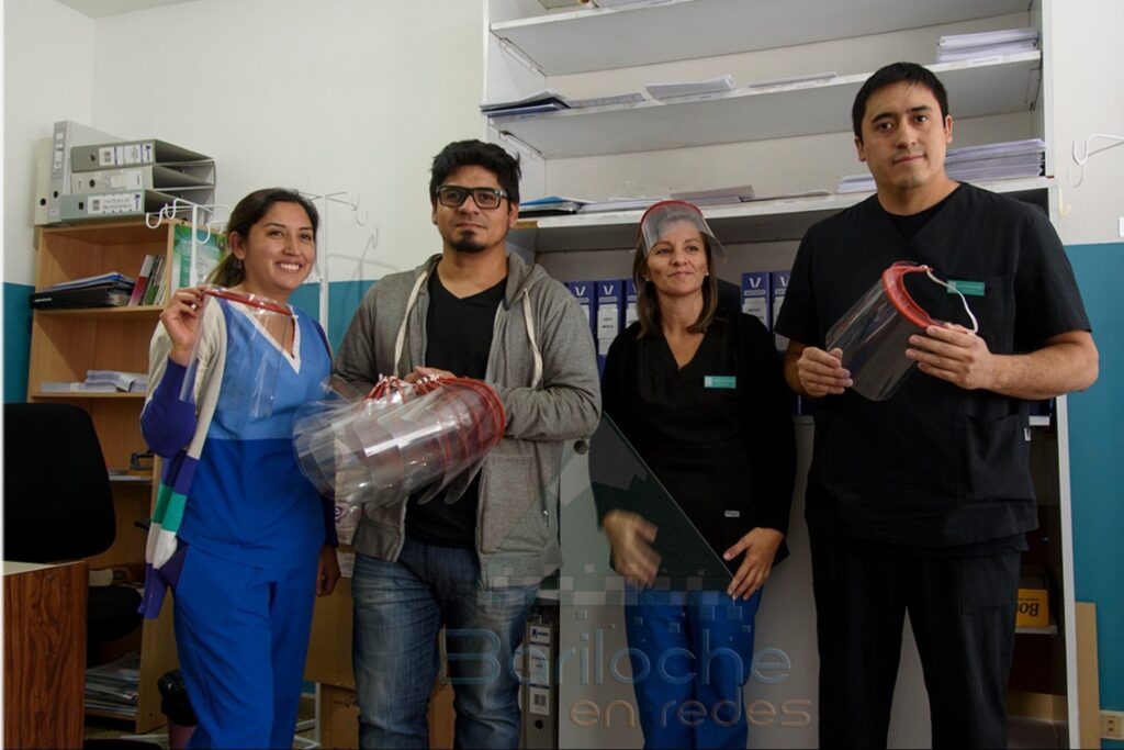 Máscaras fabricadas por