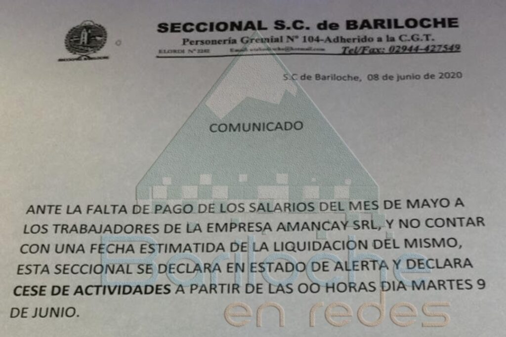 Bariloche sin Colectivos