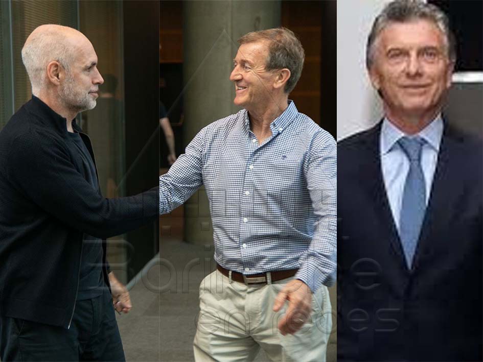 Presencia de Macri y Larreta