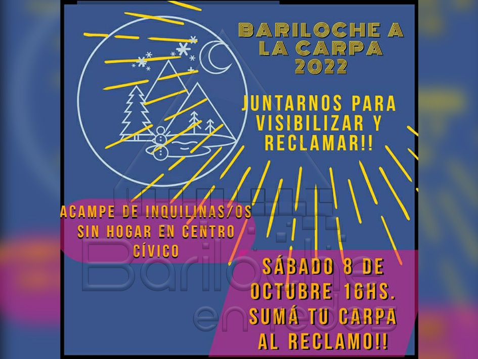 Inquilinos se manifestarán en Bariloche a la Carta