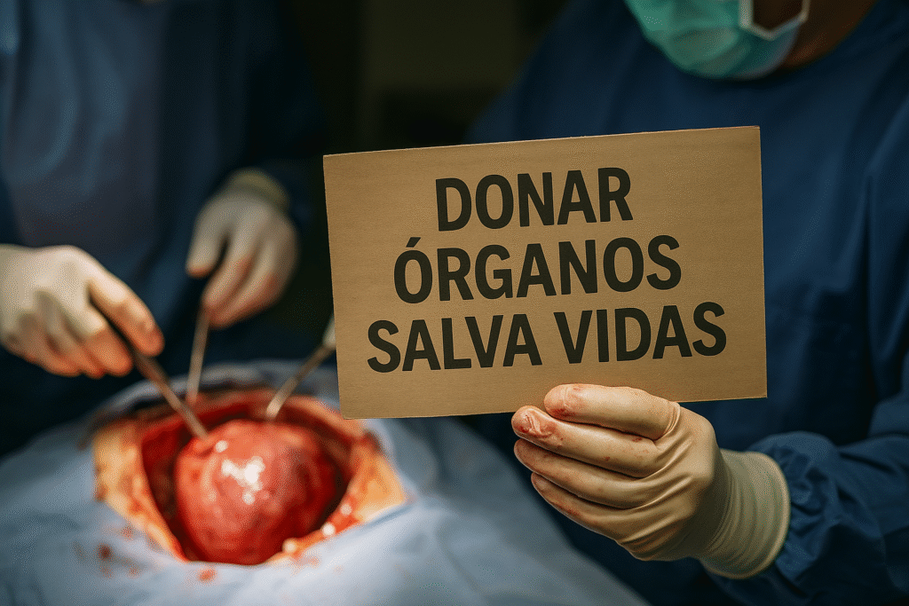 Donación de órganos salva vidas