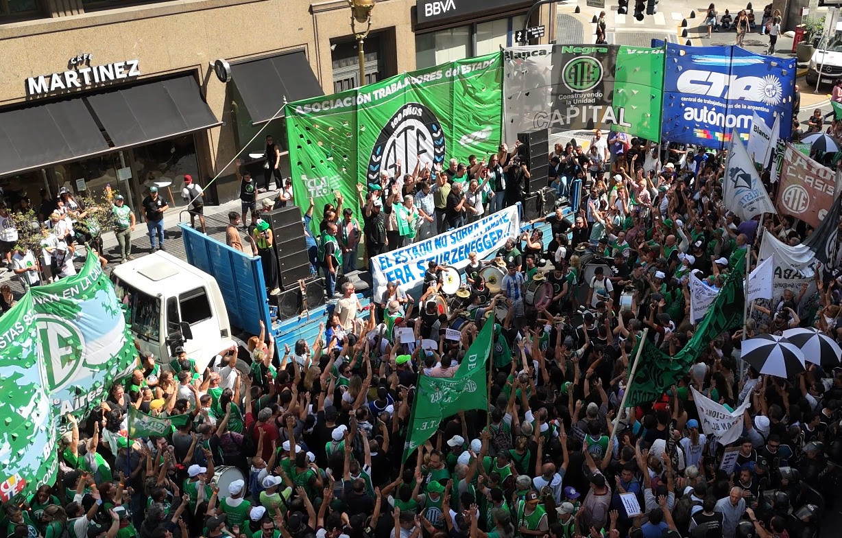 Nuevo Paro Nacional de ATE moviliza demandas urgentes
