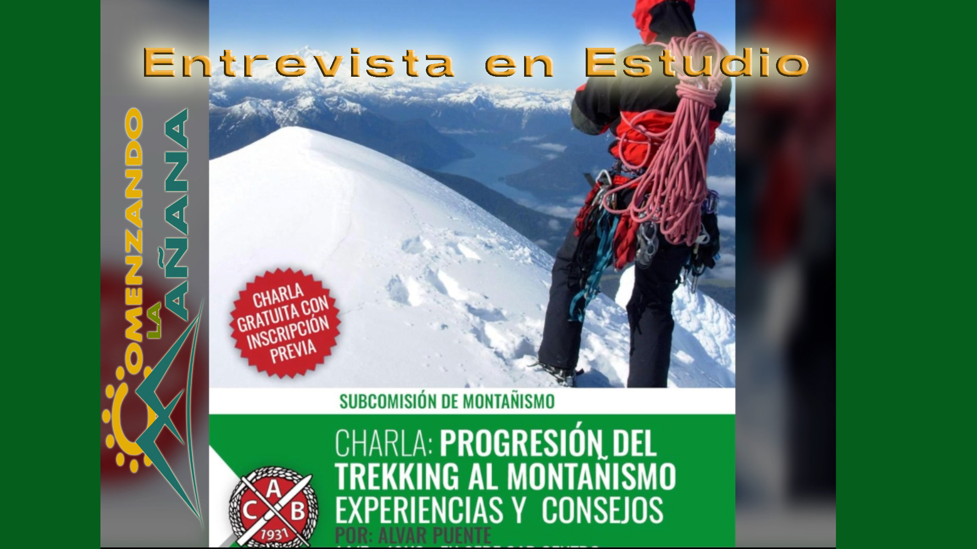 El Club Andino Bariloche y sus charlas gratuitas