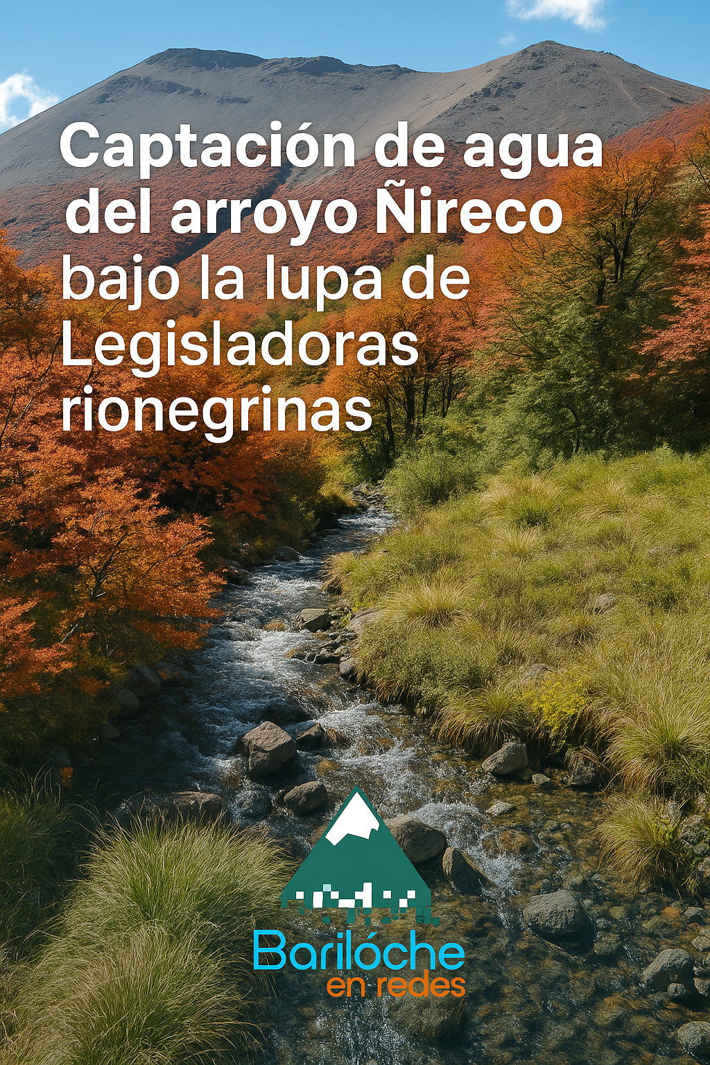 Captación de agua del arroyo Ñireco bajo la lupa de Legisladoras rionegrinas