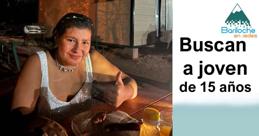 búsqueda de la adolescente