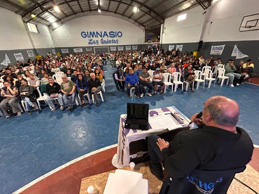 Elecciones sindicales UTHGRA Bariloche: asamblea exige fecha