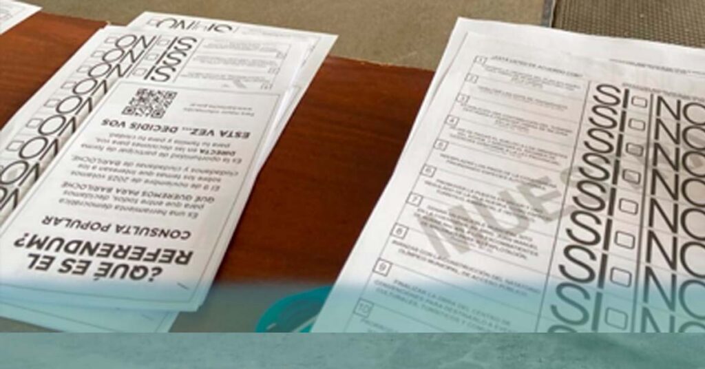 El Superior Tribunal de Justicia anuló referéndum de Cortés en Bariloche