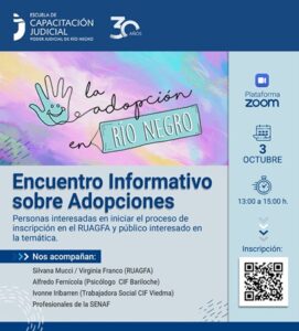 ¿Pensando en Adoptar? Encuentro informativo sobre Adopción Virtual