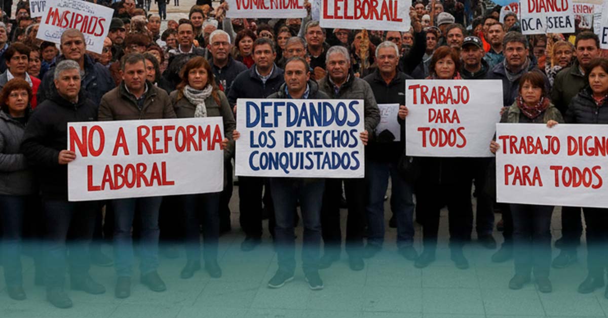 Proponen que el Concejo Deliberante exprese rechazo a la Reforma Laboral