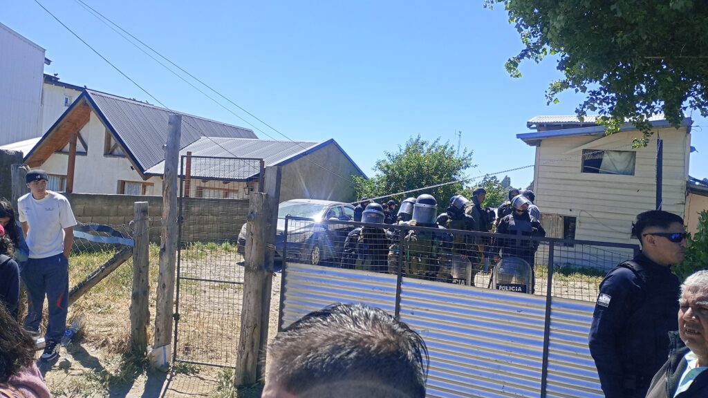 desalojo de Julia Chávez