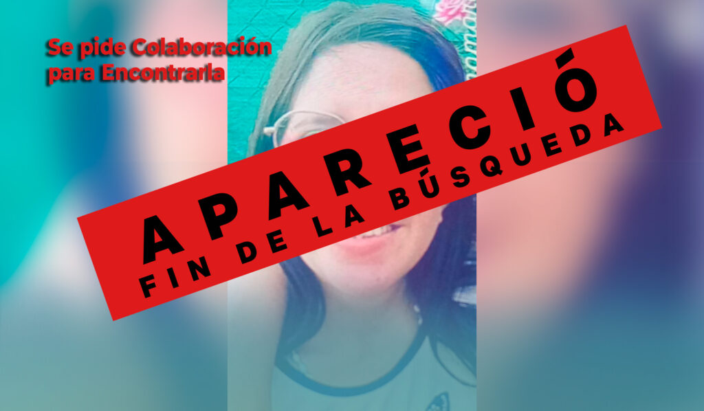 Apareció Micaela González y destacan la importancia de la difusión inmediata