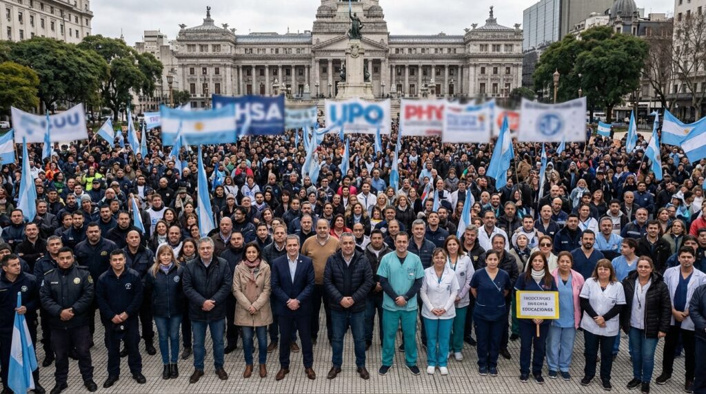 Estatales decretan Paro Nacional ante la Reforma Laboral