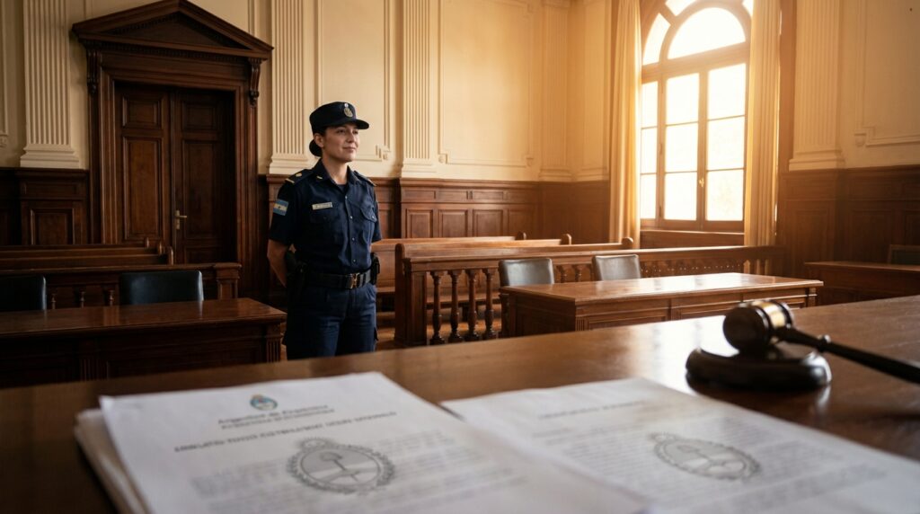 Histórico fallo judicial protege a policía federal gravemente herido