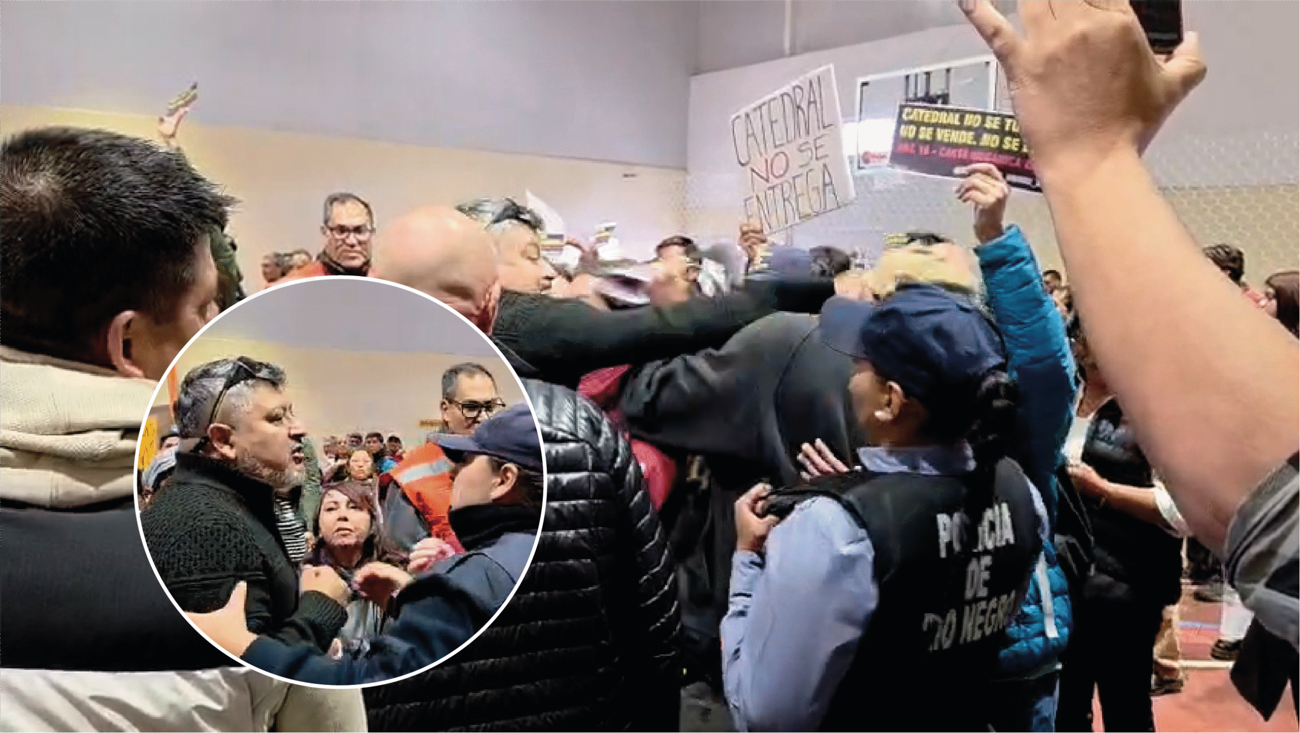 Defensoría reivindica la democracia ante la violencia que manchó Bariloche