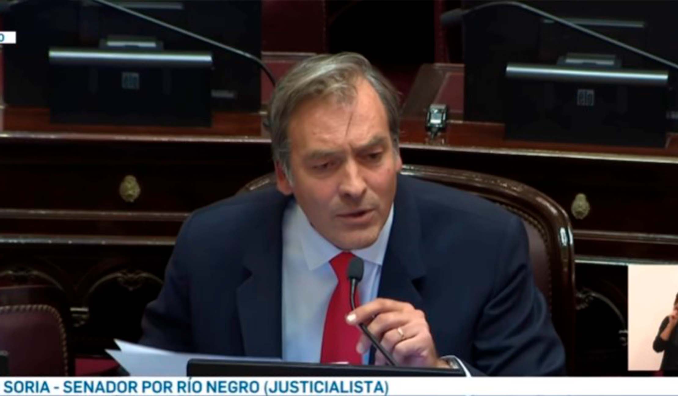 Según Soria, se debe recuperar la garrafa social para familias patagónicas.