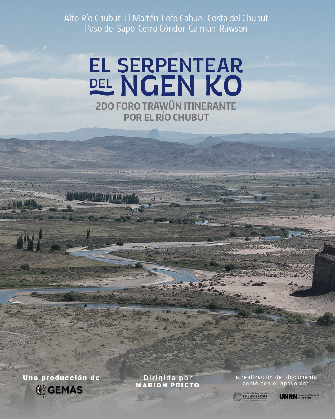 El documental Ngen Ko visibiliza la defensa del agua regional