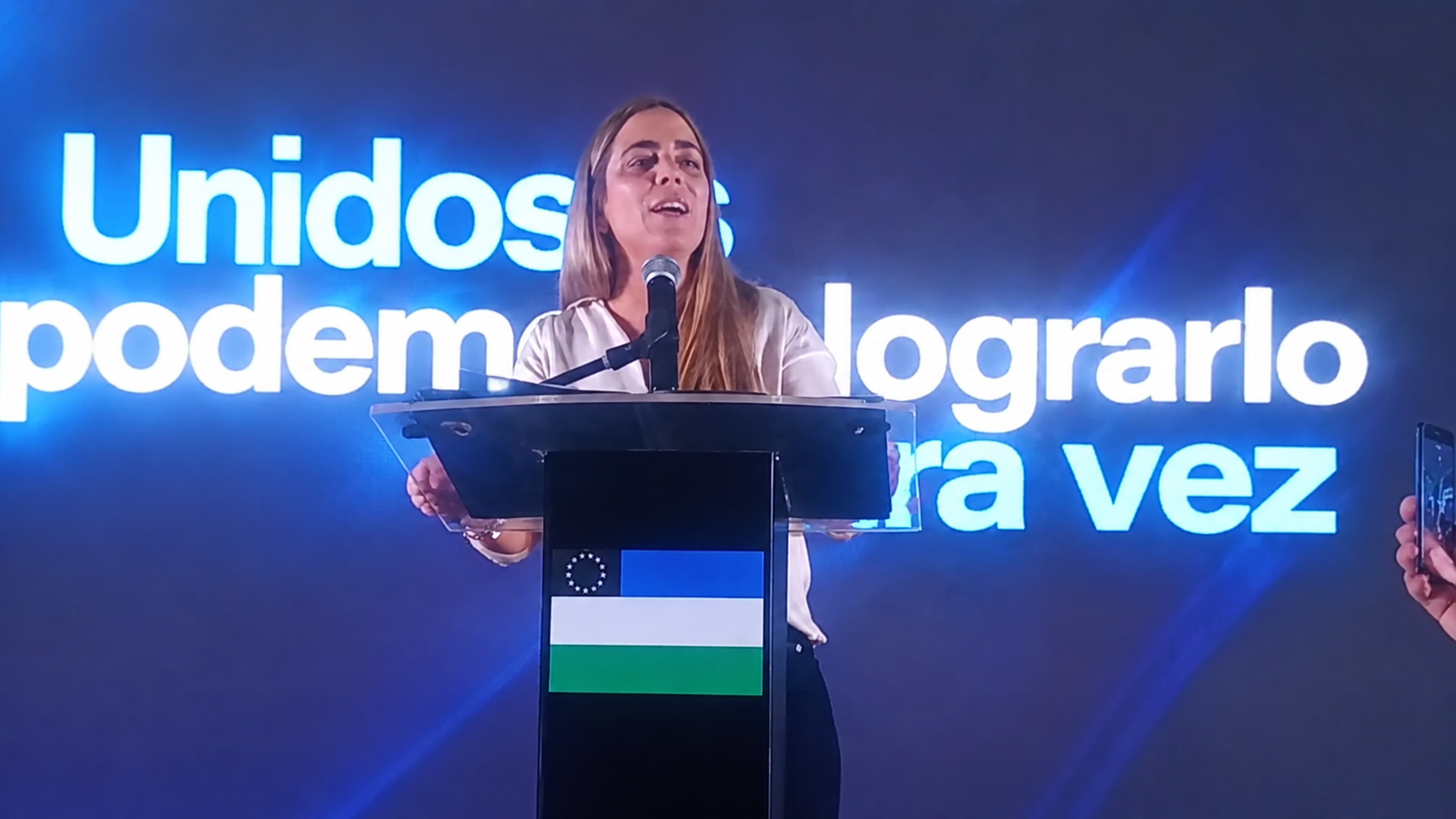 Gran lanzamiento de la candidata a gobernadora de Río Negro