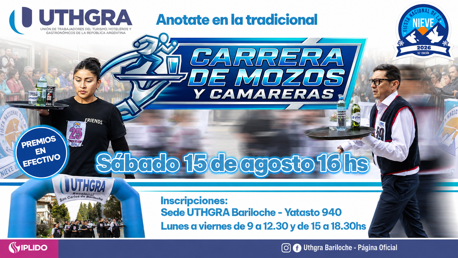 La Carrera de Mozos cambia su recorrido y continúa inscripciones