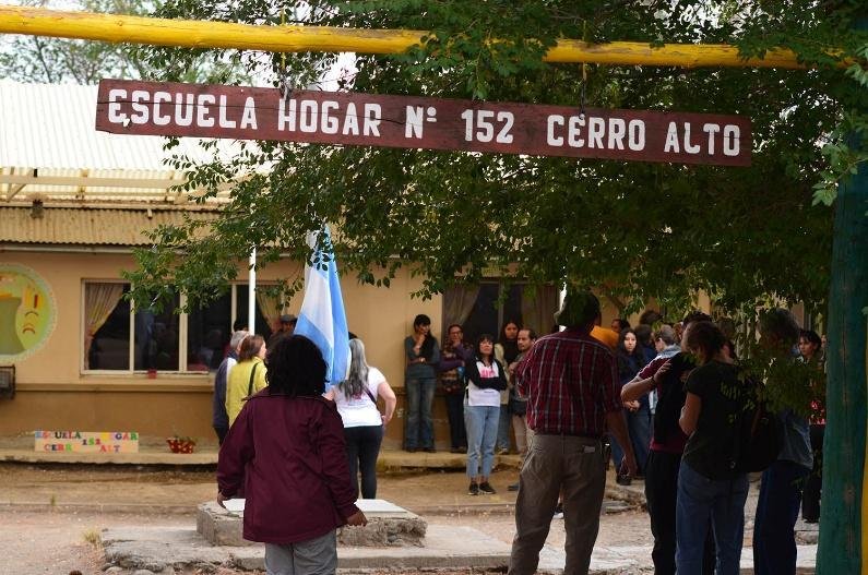 Odarda reclamó la reapertura de la Escuela Hogar de Cerro Alto