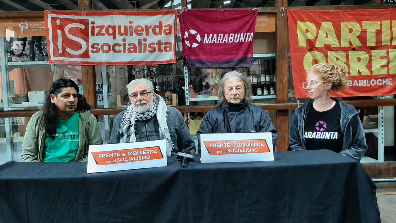 Pollo Sobrero respaldó al Frente de Izquierda en Bariloche