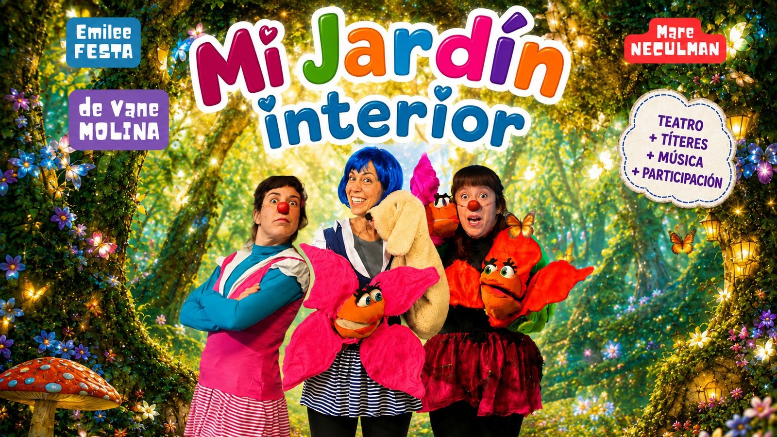 Presentan la obra interactiva Mi Jardín Interior en Bariloche