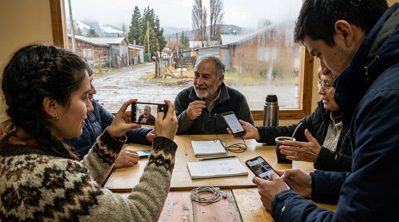 Dictan talleres de cine con celular para contar historias del barrio