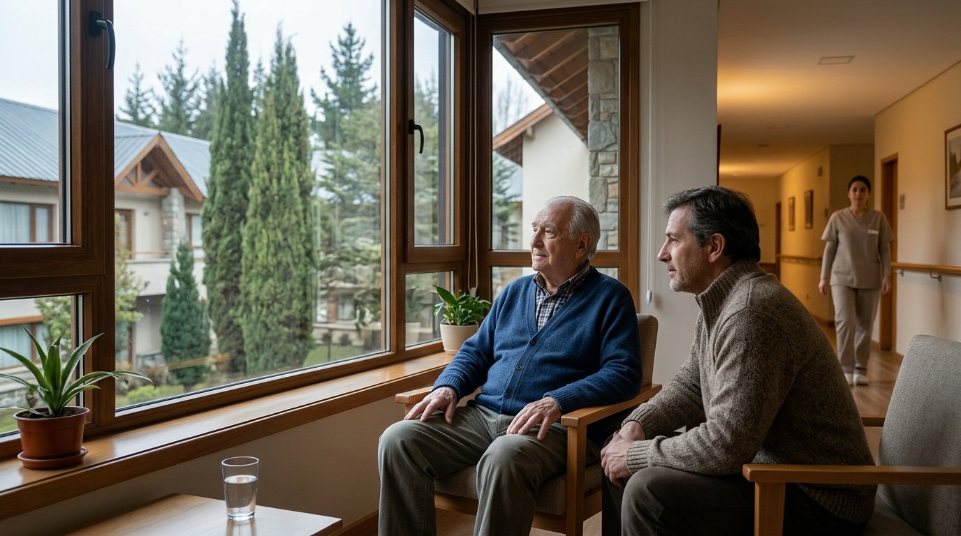 Una familia de Bariloche acordó pagar una residencia para su padre