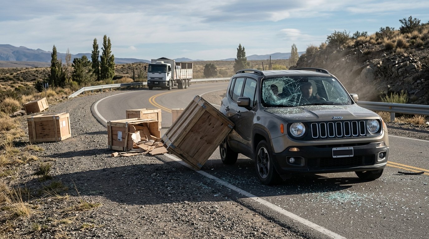 Un camionero deberá indemnizar a una familia por la caída de su carga