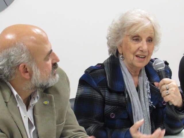 Marcelo Mango busca respaldar la lucha de Abuelas de Plaza de Mayo
